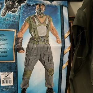 BANE BATMAN Medium Men’s The Dark Knight Halloween Costume with MASK M